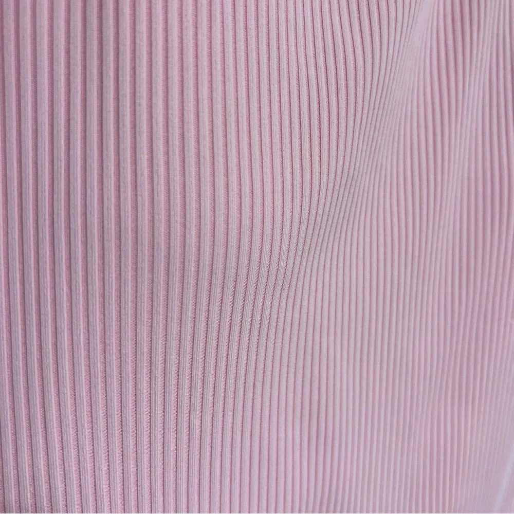 Pink Ribbed KlassyNetwork Bodysuit - Picture 5 of 7